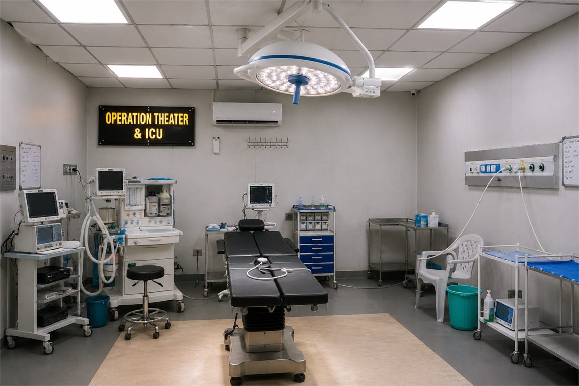 Photo of the Operation theater